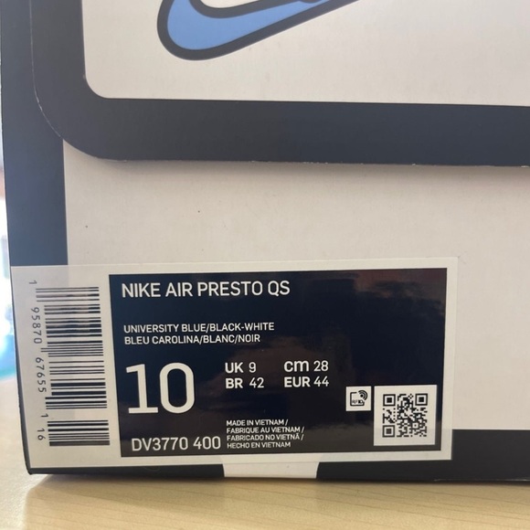 *RARE* Nike x Hello Kitty Air Presto Hello Kitty Collab Men 10 Women 8.5 EU 44 - Picture 7 of 8